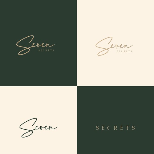 Logo Design for luxurious massage oil brand "Seven Secrets" Design by NajninD