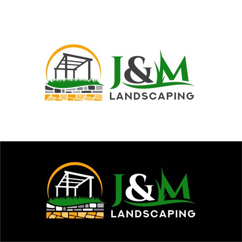 Hardscape/Landscape Logo Design, we build amazing backyards! Design by Schöpfer