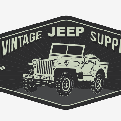 Vintage Jeep Supply needs a new logo Design by Jerry Man