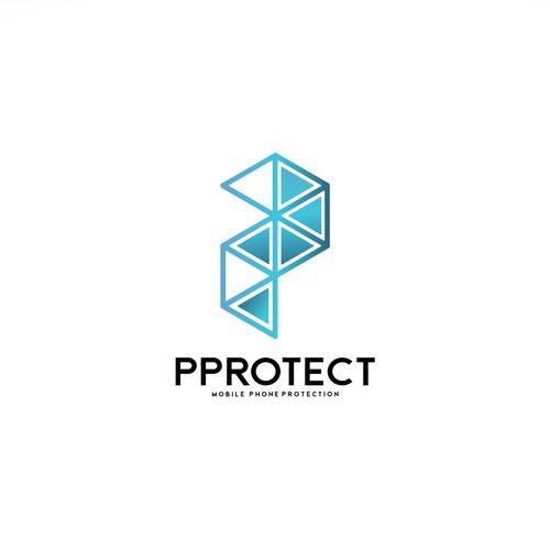 PPROTECT (Phone protect logo) (mobile cases and screen protectors) Design by BigLike