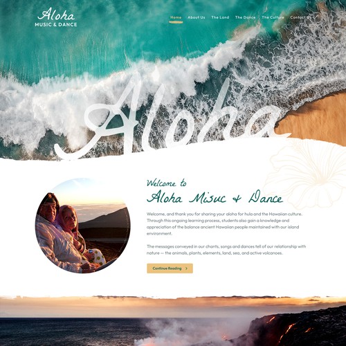 Aloha Spirit of Hawai'i offering stories and Hula courses Design by teardrops285