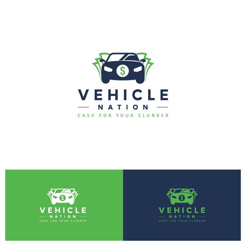 Diseño de Vehicle Nation Seeks Logo For Junk Car Business. de smitadesign