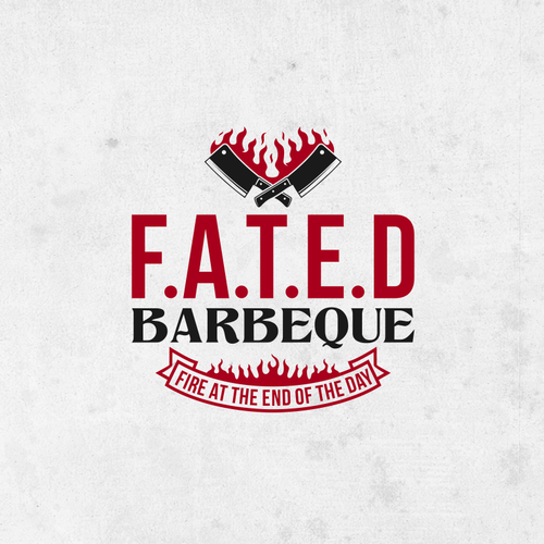 Design F.A.T.E.D. BBQ! Competition BBQ Team Logo NEEDED https://www.instagram.com/fated_bbq/ di bayuRIP