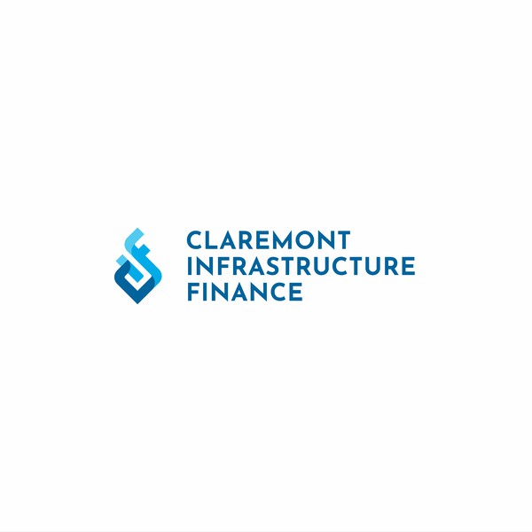 Design by Andy William titled "Claremont Infrastructure Finance Logo Private Contest Winner"