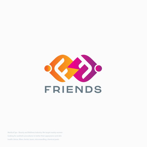 Friends a companionship company for all adults Design by gotchagraphicsdotcom