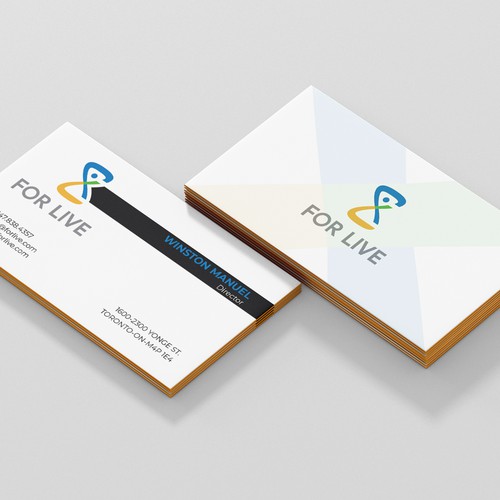 Design a suitable business card for 'For Life' Design by Birendra Chandra Das