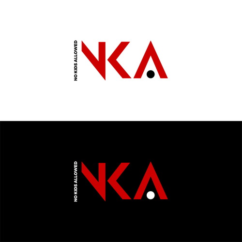 DJ Name Logo Needed for Marketing- NKA (No Kids Allowed) Design by K.P.C Art