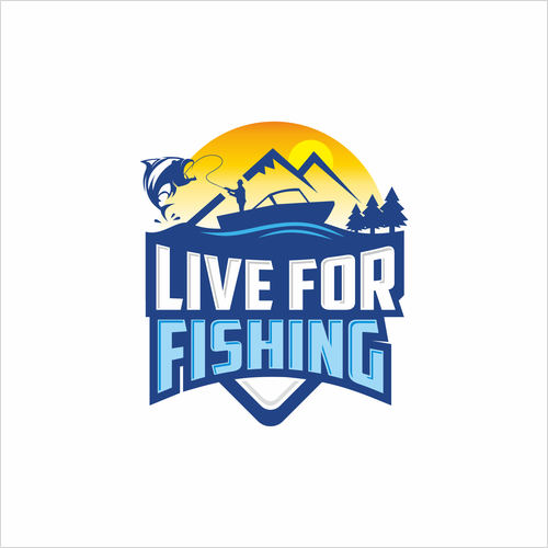 Logo design for fishing website-ontwerp door zarzar