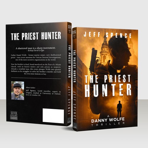 Mystery-thriller book cover (first in a series) Design by didiwahyudi.trend