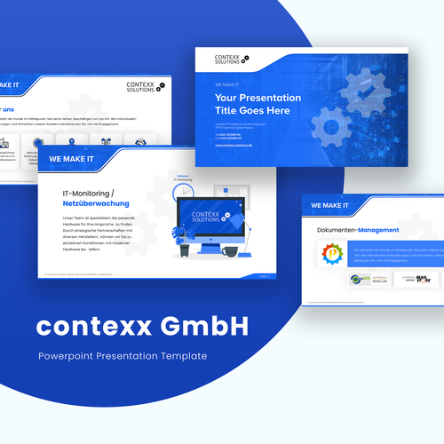 PowerPoint template contest entry by Graph Zoon