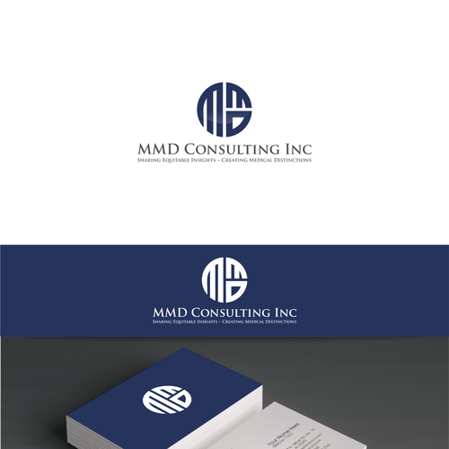 Create the next logo and business card for mmd consulting inc ...