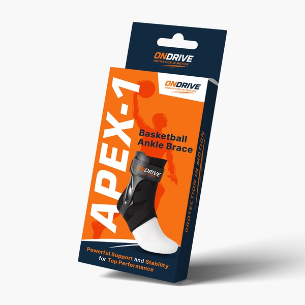 Ankle Brace Packaging Design