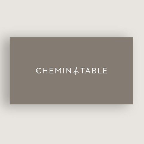 Elegant and modern logo for our website specialised in table cutlery Réalisé par Bojana.