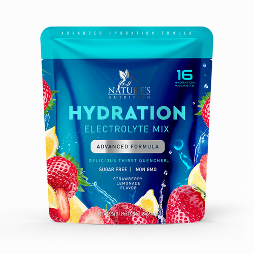 Refreshing Hydration Electrolytes Design Needed for Nature's Nutrition Design by a x i o m a ™