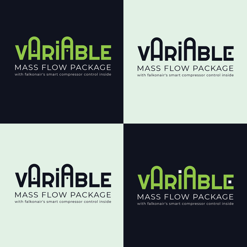 Falkonair Variable Mass Flow product logo design デザイン by surafel_kindu