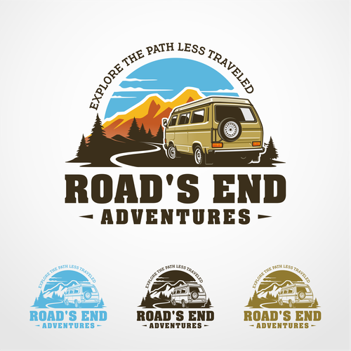 Designs | Logo for adventure van rental business | Logo & brand guide ...