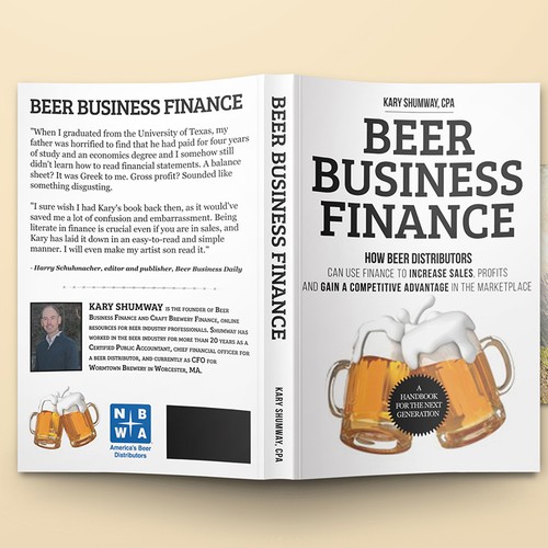 Design an award-winning book cover for the beer business Design by Ciusan