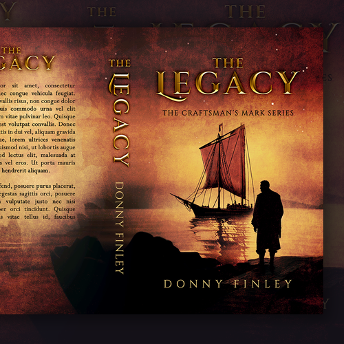 Book cover for epic 1st century story with historical implications Design by lidia.puccetti