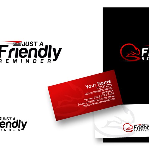 Design di Create a logo for Just a Friendly Reminder - Brand new software product di khingkhing