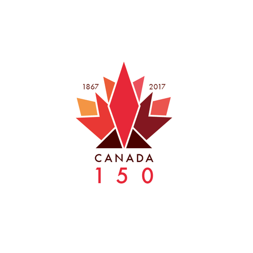 Community contest: Design Canada’s 150th birthday logo! Design by afflatus