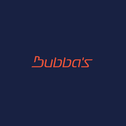 Logo design for "Bubba's" Réalisé par Lazar Bogicevic