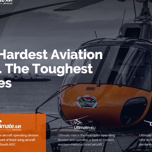 New website design for Aviation Company Design by creativepointer