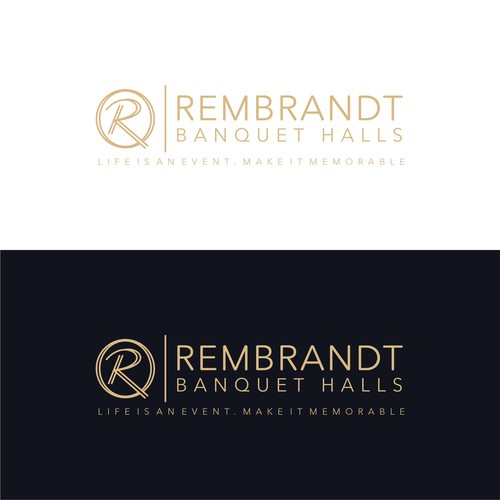 Visually appealing modern logo/font face for our contemporary industrial banquet hall Design by UMI.HAMASAH