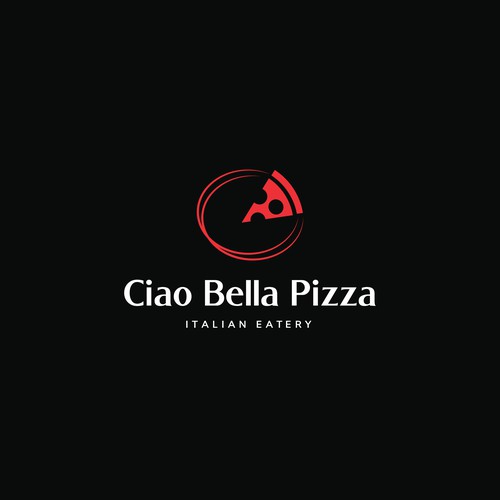 Ciao Bella Pizza Logo Design by desi9nart