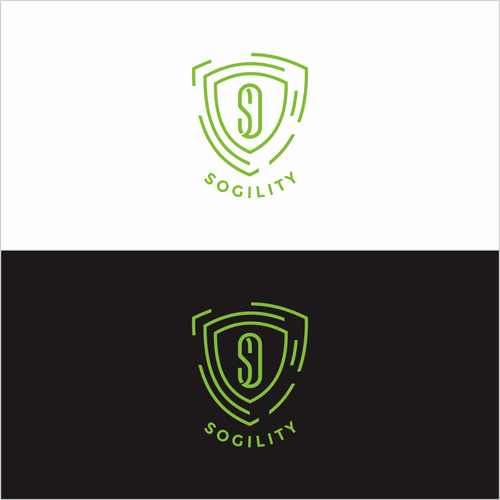 Football Crest Design for Sogility Design by zarzar