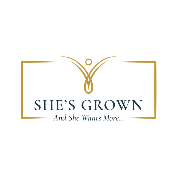 She’s Grown – Feminine Coaching & Podcast Logo