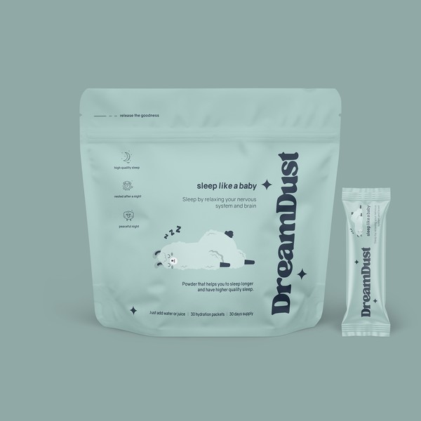 DreamDust - Nutrition pouch - sleep poder