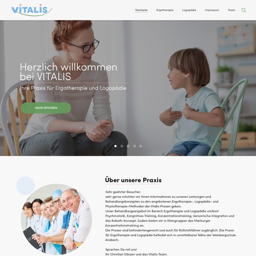 WordPress theme design contest entry by Balabek