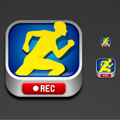 New icon or button design wanted for RaceRecorder Diseño de -Saga-