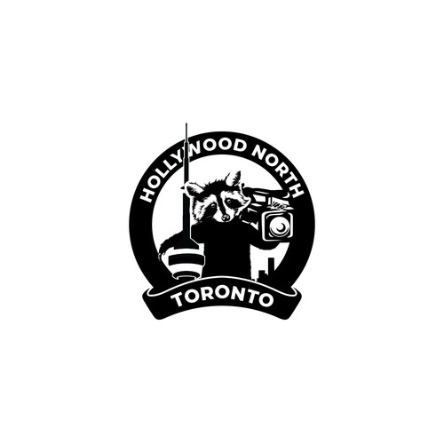 Logo representing "Hollywood North Toronto" - will be used on apparel Design by b.i.t.b