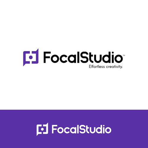 Logo for FocalStudio.AI Design by Trader In Spices