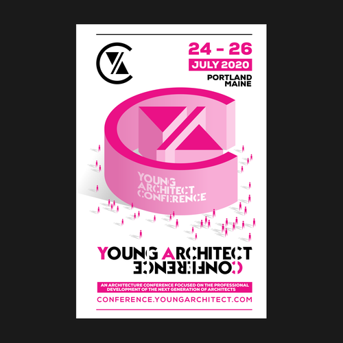 Poster Design for Millennial Architecture Conference Design by el.