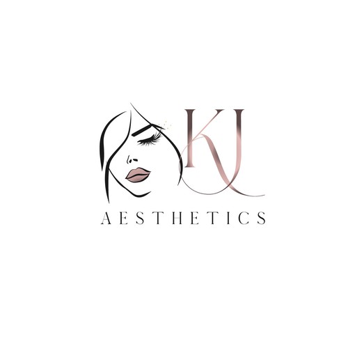 design a luxurious and sophisticated logo for a petite aesthetic injector! Design by designstarla