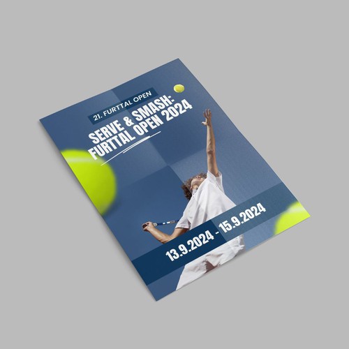 Aces & Action: Cool Flyer for a Tennis Tournament Design by umarr.graphics