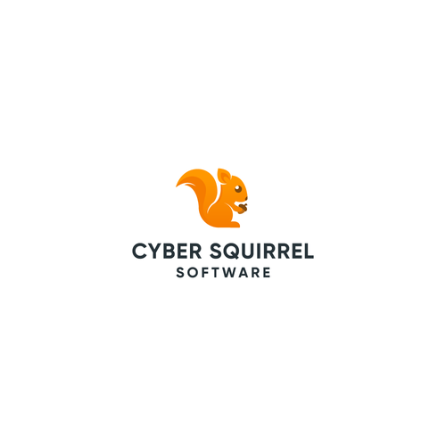 Playful and professional squirrel logo for a software development company Design by odle