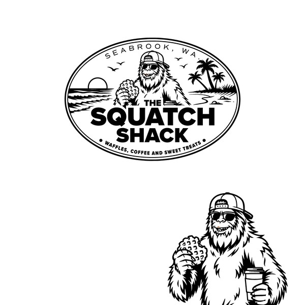 Design by Gholi Arsadi titled "THE SQUATCH SHACK"
