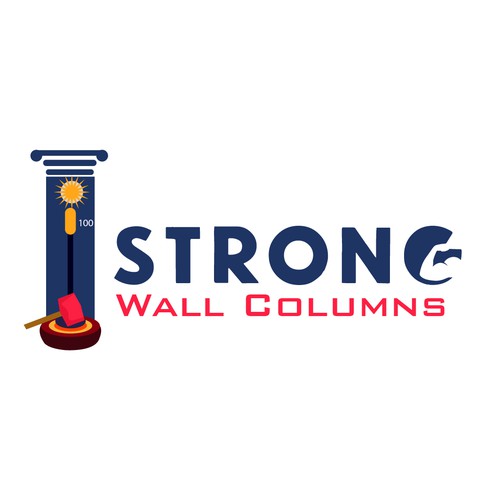 Design a strength related logo to promote strong columns Design by NOSHA bizsol
