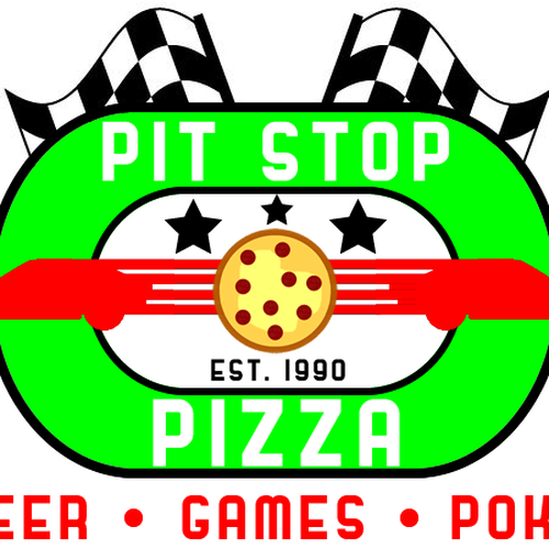 Pit Stop Pizza needs a new logo Design by Tlawler27