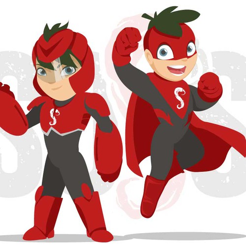 Blind Contest: Two or three iconic superheroes for a international condiment (The SOSS Bros.) With personality Design by Bonographic