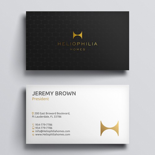 Luxury Custom Home Builder Business Cards needed Design by Azzedine D