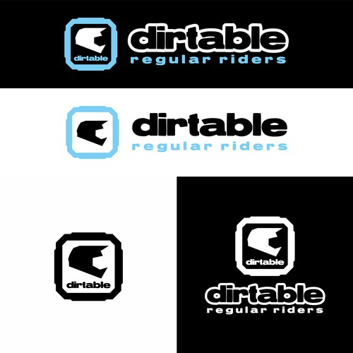 Design a cool app square logo and eye catching font for dirt bike platform Design by elisbeauty