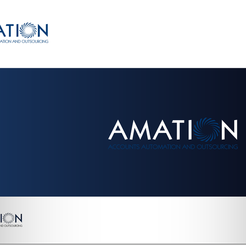 Create an impactful and forever lasting logo for Amation - Accounts Automation and Outsourcing Design by undrthespellofmars