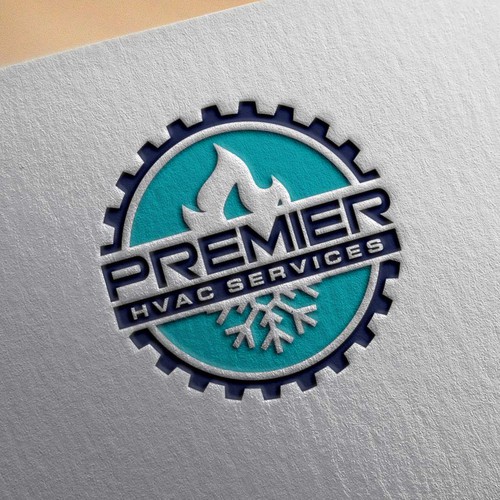 LOGO for HVAC Company (Air-conditioning, cooling and heating) Design by 7statis