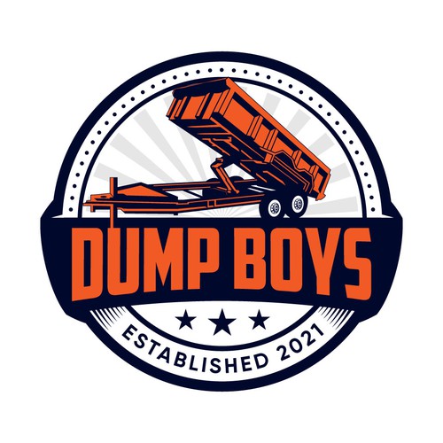 The Dump Boys logo Design von Maylyn