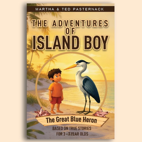 cover book for adventures of island boy