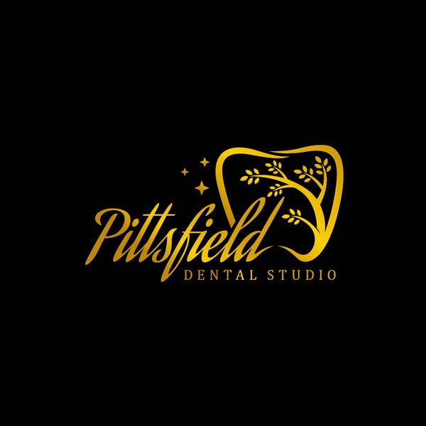 High end logo for Pittsfield Dental Studio